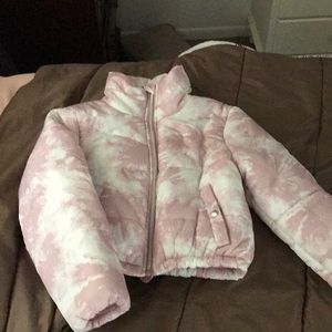 tie dye coat💘 (puffer)